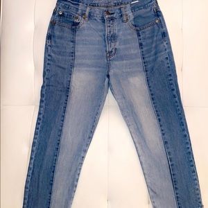 Multicolored Jeans! size 8 (Perfect Condition!)